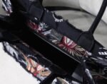 Dior Medium Book Tote Replica in Black Camouflage with Multicolored - Image 7