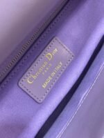 Dior Small Lady Dior Bag Fake in Lilas Lambskin with Resin Charms - Image 5
