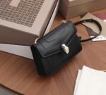 Replica Bvlgari Serpenti Forever Small Cross-body Bag Black Calfskin - Image 8