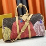 Louis Vuitton X YK Monogram Canvas Keepall 45 Luggage In Pumpkin
