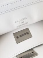 Knockoff Balenciaga Rodeo Mini Bag White Calfskin - Image 9