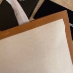 SHOPPING TAG IN CANVAS AND LEATHER - Image 7