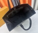 Louis Vuitton Other Leathers Shopper MM Tote In Black - Image 6