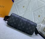 Louis Vuitton Monogram Eclipse Canvas Keepall Bandouliere 25 Travel Bag - Image 5