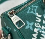 Louis Vuitton Monogram Heritage Canvas Keepall Bandouliere 25 In Green - Image 7