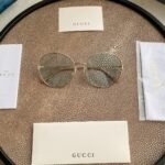 GG1336O Gold Oval Stainless Steel Frame