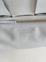 Top Quality Fake Bottega Veneta Cassette Fringed Bag In White - Image 6