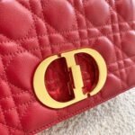 Dior Caro Small Bag Faux in Red - Image 8