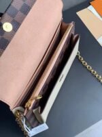 Vavin Chain Wallet NM Damier with Leather - Image 4