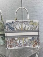 Dior Large Book Tote Bag Replica in Multicolor Rêve d Infini Embroidery - Image 5