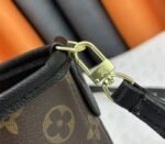 Louis Vuitton Neverfull Bandouliere Inside Out BB Tote In Monogram Canvas And Black Leather - Image 9