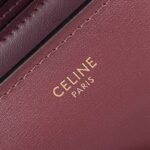 Top Quality Knockoff Celine Classic Box Medium Bag In Bordeaux - Image 13