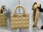 Dior Small Lady Dior My ABCDior Bag Fake in Pastel Yellow - Image 9