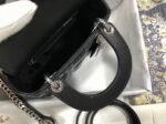 Dior Lady Dior Mini Bag Fake in Noir - Image 5