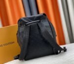 Louis Vuitton Taurillon Leather Montsouris Backpack In Black - Image 4