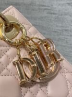 Dior Lady Dior Mini Bag Fake in Pink - Image 2