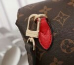 Louis Vuitton Monogram Canvas Marignan Bag In Coquelicot Red - Image 8