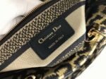 Dior Lady D-Lite Medium Bag Replica in Beige Multicolor Mizza Embroidery - Image 7