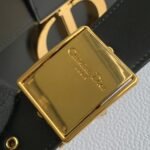 Dior 30 Montaigne Box Bag Replica in Black Box Calfskin - Image 4