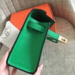 Bamboo Epsom Knockoff Hermes Kelly Pochette Nature-Tone Bag - Image 8