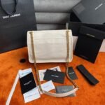 Replica Saint Laurent Niki Medium Chain Bag White - Image 6