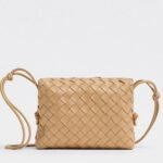 Fake Bottega Veneta Loop Small Bag Almond