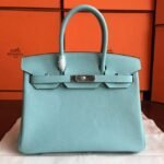 AAAAA Quality Blue Atoll Hermes Birkin 30cm Luxury Replica
