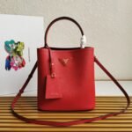 Red Prada Medium Panier Bag Fake - Image 7