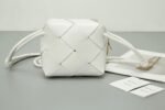 Replica Bottega Veneta Mini Cassette Camera Bag White - Image 7