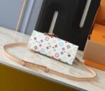 LV X TM Multicolored Onthego East West Chain In White - Image 3