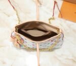 LV X TM Multicolored CarryAll BB In White - Image 5