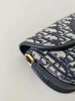 Dior Bobby East-West Bag Knockoff in Blue Dior Oblique Jacquard - Image 4
