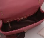 Knockoff Bvlgari Serpenti Cabochon Small Bag Pink Leather - Image 6