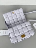 Top Quality Knockoff Bottega Veneta Padded Cassette Bag In Lilas - Image 9