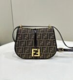 Top Quality Fake Fendi C’mon Medium Bag in FF Jacquard Fabric - Image 2