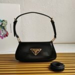 Prada Shoulder Bag Fake in Black - Image 9