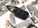 Dior Lady Dior Mini Bag Knockoff in Black - Image 7