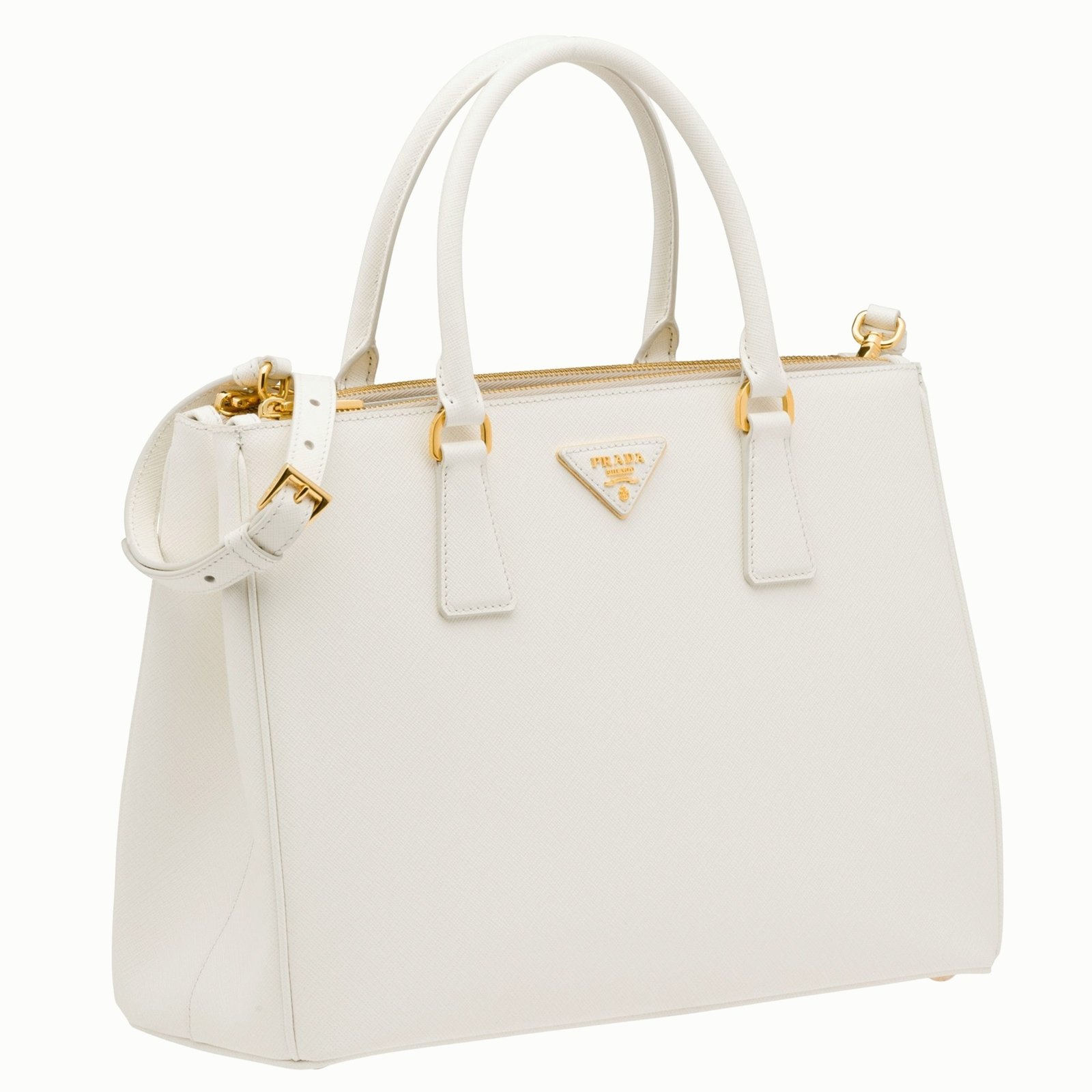 8398B81C-0BE1-F123-5E51-7A2DC810A51A.jpg White Prada Galleria Large Bag Top Quality - Image 1