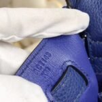 Blue with Zigzag Handle Replica Hermes Kelly 28cm Special Design - Image 3