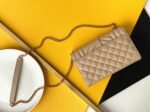 Fake Saint Laurent Envelope Small Bag Beige - Image 8