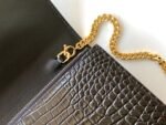 KATE CHAIN WALLET WITH TASSEL IN GRAIN DE POUDRE EMBOSSED LEATHER - Image 5