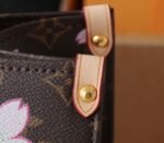 LV X TM Monogram Canvas Onthego MM With Cherry Blossom - Image 9