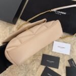 Replica Saint Laurent Puffer Toy Bag Beige Quilted Lambskin - Image 3