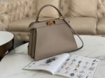 Top Quality Knockoff Fendi Peekaboo ISeeU Medium Bag In Grey Calfskin - Image 6