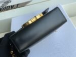 Dior 30 Montaigne Box Bag Replica in Black Box Calfskin - Image 7