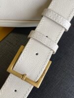 Luxury Handbag 03 Classic Monogram Belt Bag in Grain Embossed Leather - Image 5