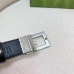 Square G reversible leather belt - Image 6