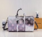 LV Spring 2022 Keepall 45 Travel Bag In Sunset Kaki