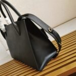 Prada Monochrome Medium Bag Knockoff in Black - Image 4