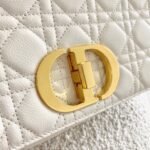 Dior Caro Large Bag Replica in White - Image 7